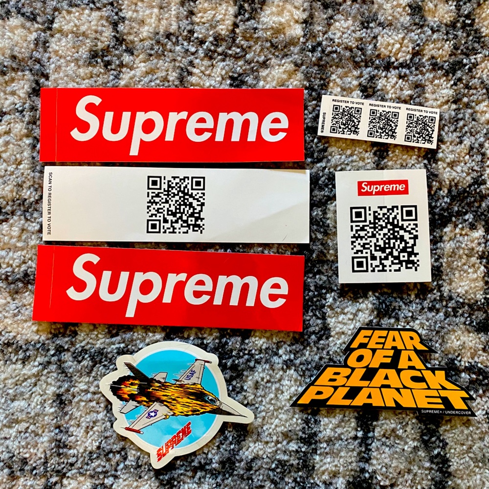 Supreme Sticker Collection!